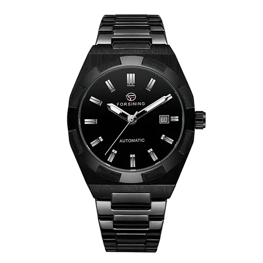 Годинник наручний чоловічий 8264 Black Forsining acs0031404 - фото 1