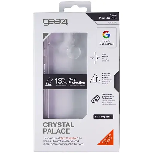 Противоударный чехол Gear4 Crystal Palace для Google Pixel 4a 5G (6.2") - фото 2