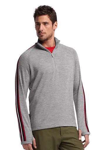 Кофта Icebreaker Coronet LS Half Zip L Metro/Black (1052-101 530 001 L) - фото 2