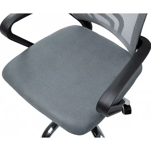 Офісне крісло GT Racer B-1215 Grey [132171] - фото 4