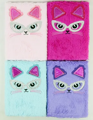 Блокнот пухнастий Кішки, А5, 80 аркушів, клітинка, 80 г/м² (В асортименті) - фото 2