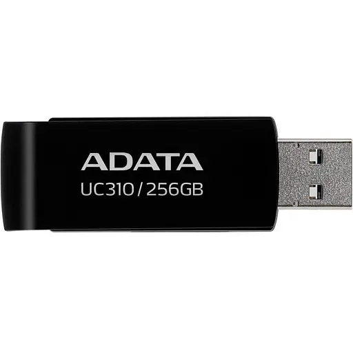 Флеш-накопичувач Adata Flash 256Gb USB 3.2 UC310 Black (UC310-256G-RBK) - фото 2