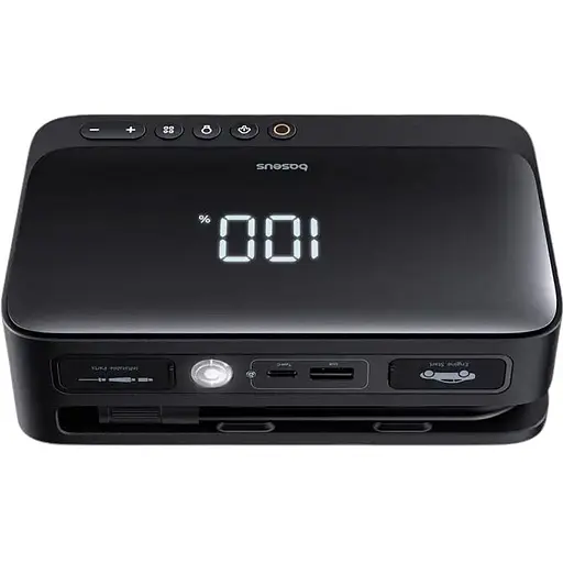 Пускозарядное устройство с компрессором Baseus Super Energy Series 4 в 1, 600A (C00245902111-00) - фото 3