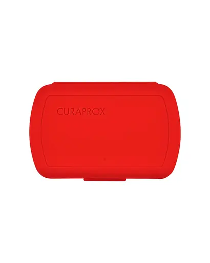 Дорожній набір Curaprox Kids червоний: зубна щітка Kids + дитяча зубна паста 10 мл + йоршики 2 шт. - фото 7