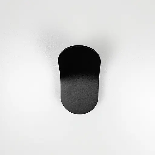 Чорний стіновий світильник-бра SANDIY Line F WB 7/1 BK - фото 7