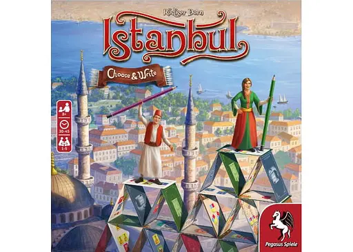 Настільна гра Pegasus Spiele Стамбул: Вибери та запиши (Istanbul: Choose & Write) (англ.) (PS083) - фото 2