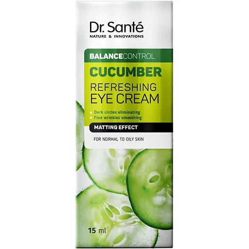 Крем під очі Dr. Sante Cucumber Balance Control 15 мл - фото 2