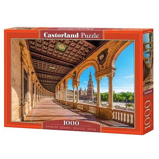 Пазл Castorland Іспанська площа Севілья Іспанія 1000 ел. (C-105106) - фото 1