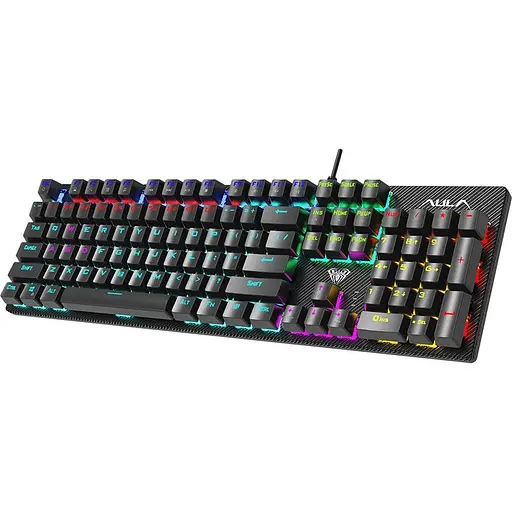 Клавіатура Aula S2022 Black keycap KRGD blue EN/UA (6948391202235) - фото 5