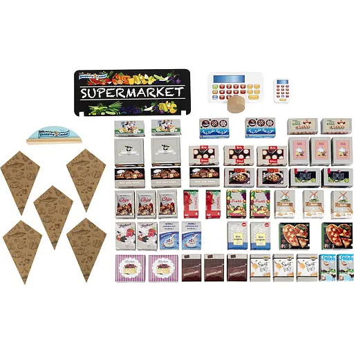 Игрушечный супермаркет Klein из дерева (9391) - фото 7