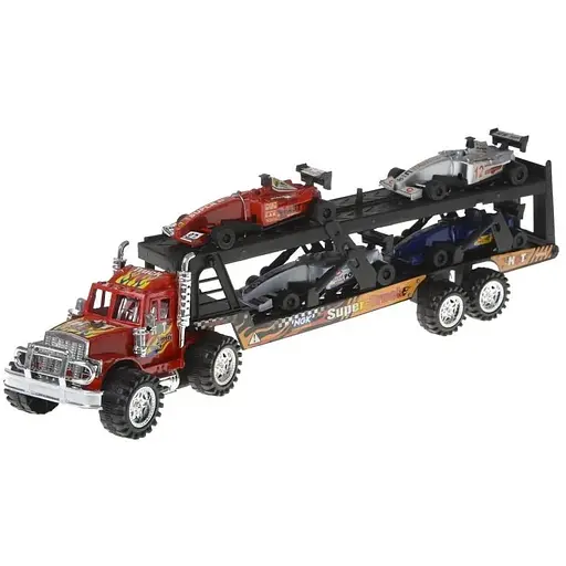 Игрушечный грузовик с платформой для машинок IM97A