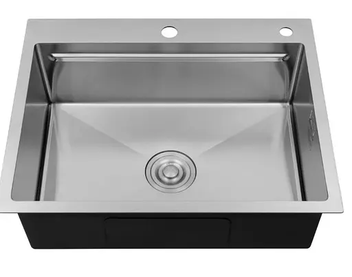 Кухонная мойка Kroner KRP Gebürstet - 6350HM (3.0/1.0 мм) (CV031452) - фото 2