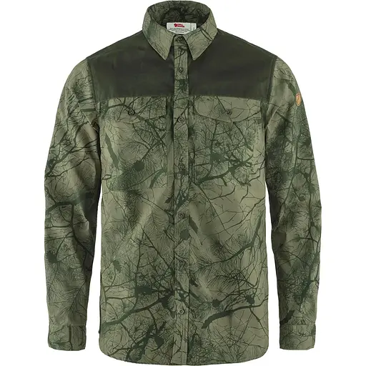 Сорочка Fjallraven Varmland G-1000 Shirt M Green Camo/Deep Forest M (1004-87326.626-662.M)