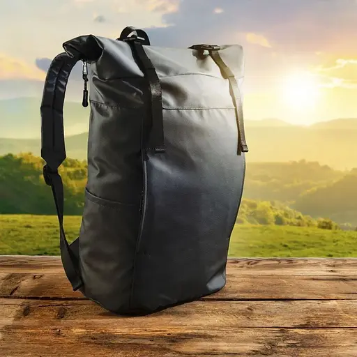 Рюкзак Schwarzwolf Pektusan Rolltop 25 л чорний (F3524201AJ3) - фото 7