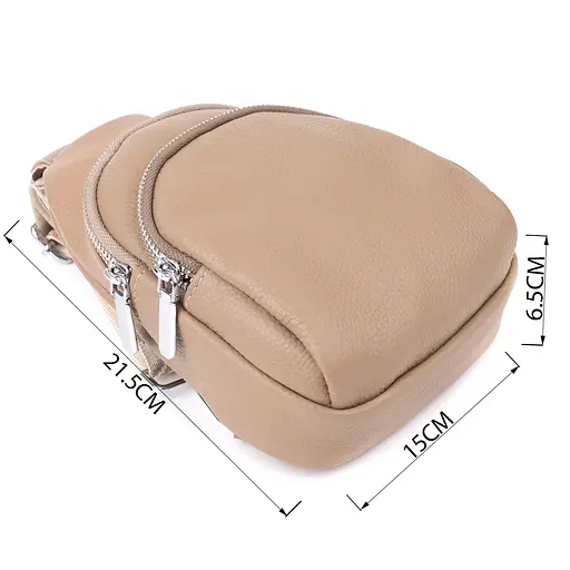 Слинг сумка Vintage из натуральной кожи для женщин 15х21.5х6.5 см sum0027540 - фото 3