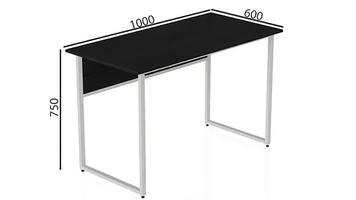 Комп'ютерний стіл Коді 75x100x60 білий ДСП Сосна Кембра 16мм FRD-101185 - фото 7