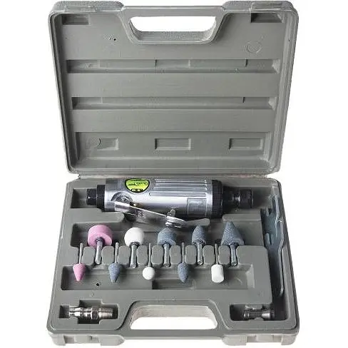 Пневматична шліфмашинка Alloid з комплектом шарошок (ПШ-1206) - фото 1