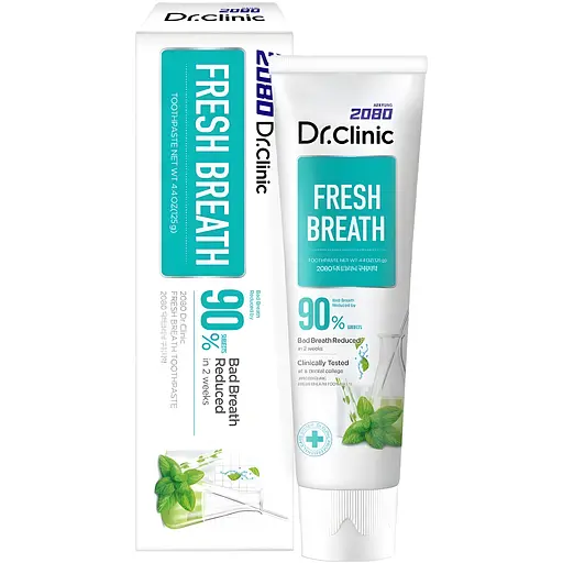 Зубна паста 2080 Dr.Clinic Свіжий подих 125 г