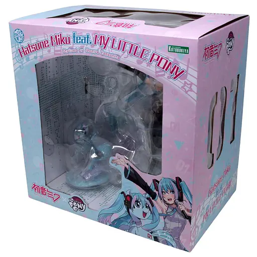 Фигурка Kotobukiya Хацуне Мику и мой маленький пони Shunya Yamashita 22см WST MLP HM - фото 4