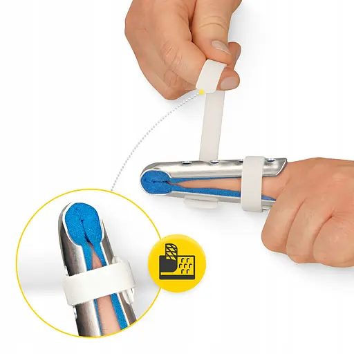 Фіксатор (бандаж) для пальця руки 4FIZJO MED 1 шт Size L (P-5905973407410) - фото 10