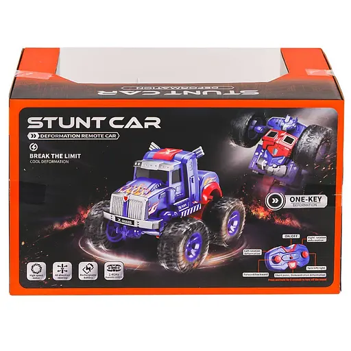 Машина-перевертыш на радиоуправлении, аккумулятор 1:20, USB-зарядка, 34.8x19x21.2 см, KS-20Y - фото 2