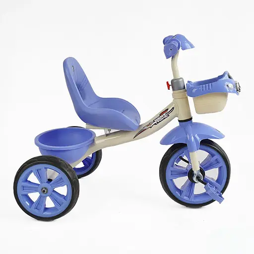 Детский трехколесный велосипед Best Trike BS-60811 со светом и музыкой фиолетовый - фото 3