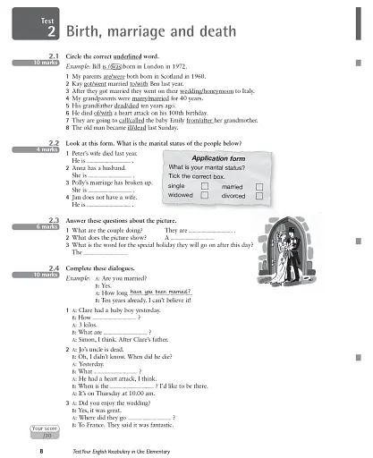Test Your English Vocabulary in Use Elementary with Answers 2nd Edition - фото 3
