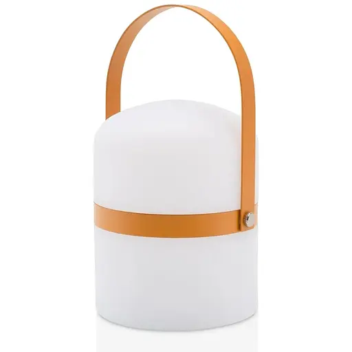 Мобильная светодиодная настольная лампа Sävar, карри матовый 18,5 см