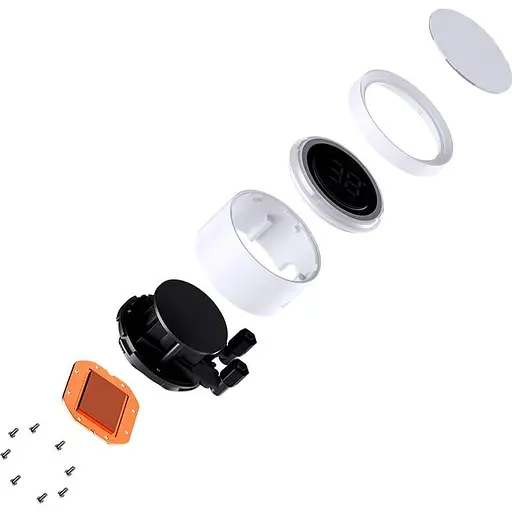 СВО Jonsbo TH-360 White (Intel LGA 12 В00/115X/17XX/1851; AMD AM4/AM5) (TH-360 White) - фото 4