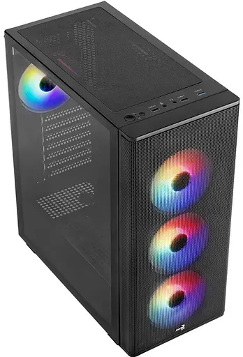 Корпус AeroCool Designer-G-BK-v2 (ACCM-ES05143.11) Black без БП - фото 4