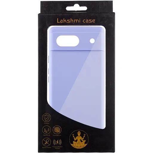 Чохол Lakshmi Silicone Cover Full Camera (AAA) для Google Pixel 7a Бузковий / Dasheen - фото 4