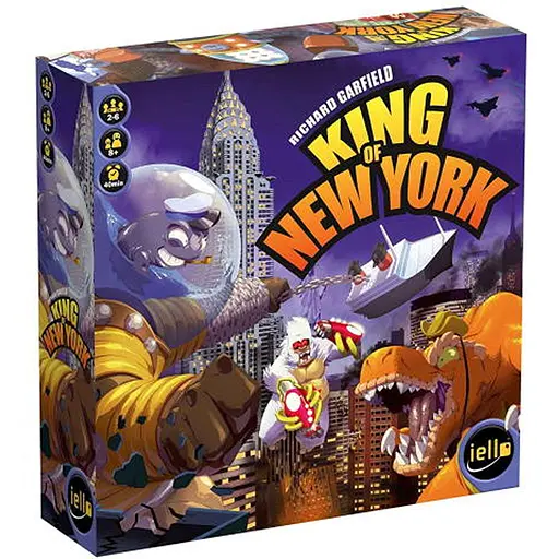 Настольная игра IELLO Повелитель Нью-Йорка (King of New York) (англ.) (PS131) - фото 1