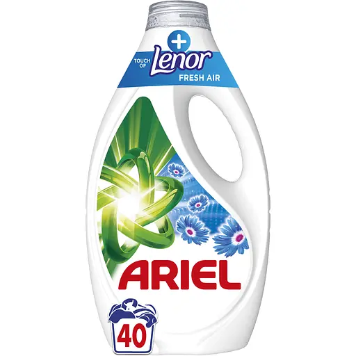 Гель для стирки Ariel Прикосновение свежего воздуха Lenor 40 циклов стирки 1.8 л
