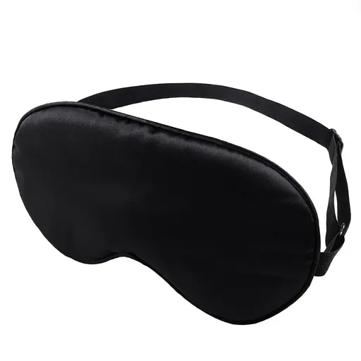 Маска для сну сатин для B2B з можливостю брендування для готелів, корпоративних подарунків, Private-label, 25шт. (1231-02-25p)