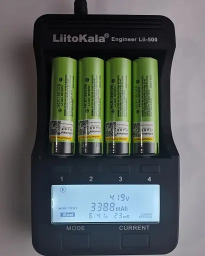 Промышленный аккумулятор Panasonic Li-ion NCR18650B 3400 mAh без защиты - фото 5