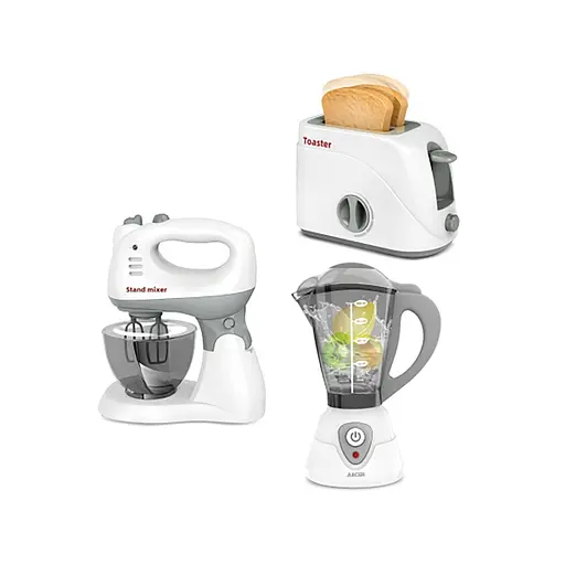 Дитячий кухонний набір, тостер, блендер, міксер, підсвічування, F2319