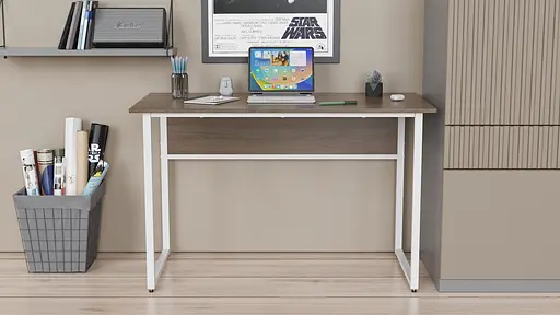 Комп'ютерний стіл Ferrum-decor Коді 75x100x60 білий ДСП Дуб Сонома Труфель 16мм (FRD-101183) - фото 5