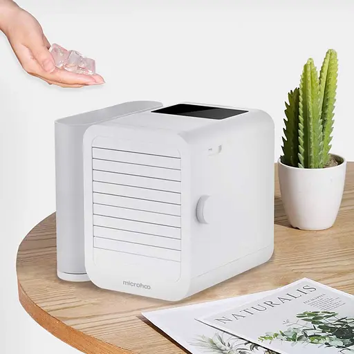 Вентилятор с охлаждением (мини-кондиционер) Xiaomi Microhoo Mini Air Conditioning Fan (MH01R) - фото 8