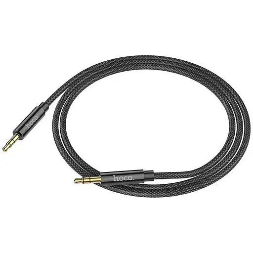 Кабель Hoco AUX audio cable UPA19 аудіо шнур тато тато 1 м сірий - фото 3