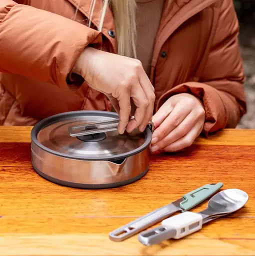 Каструля Sea To Summit Detour Stainless Steel Collapsible Pot 1.8 L (1033-STS ACK026021-390101) - фото 3