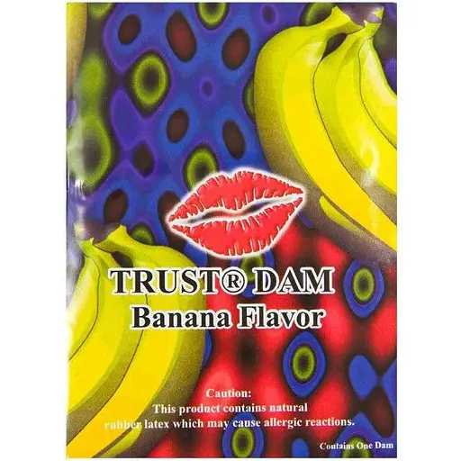 Латексна серветка One Latex Dental Dams BaNana 1 шт.