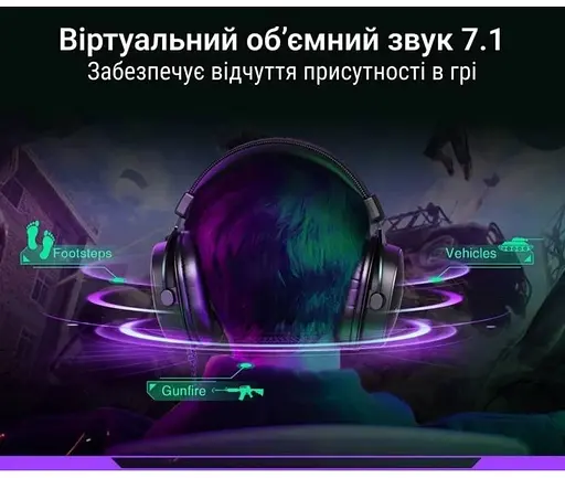 Наушники Fifine гарнитура накладные H9 черные - фото 3