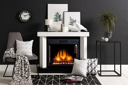 Каминокомплект ArtiFlame YUKON AF28S БЕЛЫЙ БЬЯНКО (со звуком) - фото 5