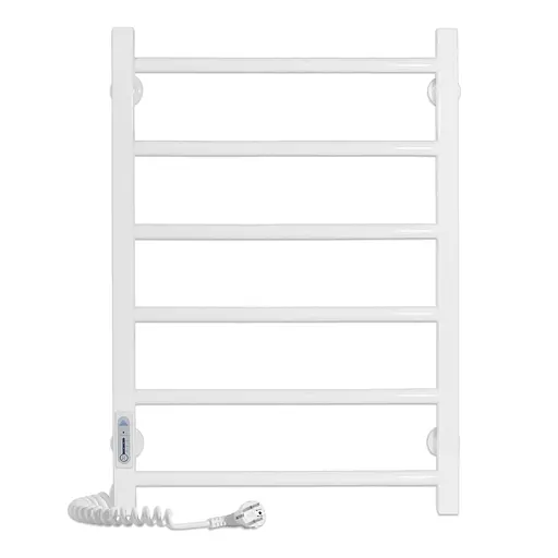 Електрична рушникосушарка Laris Зебра Альфа ЧФ6 400x600 Е ліва R3 77700067, Білий, Ліве, Електронний - фото 2