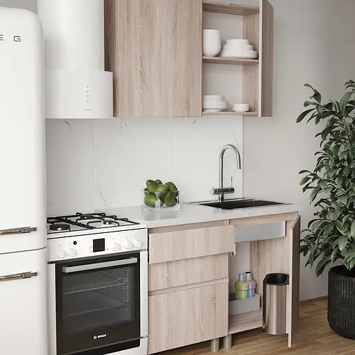 Кухня модульная MebelStar Нео 1,2 м Дуб сонома (MBS-1802) - фото 4