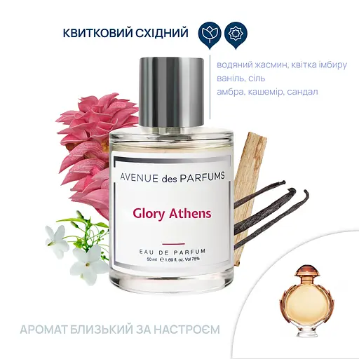 Парфумована вода Glory Athens Avenue des Parfums 50 мл - фото 2