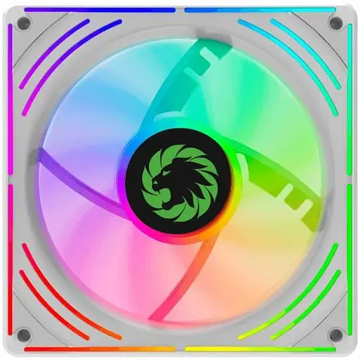 Комплект вентиляторов GameMax 3шт 3*120мм mm White frame ARGB RA300 WH (RA300 WH) - фото 3