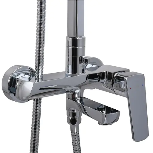 Душевая система TOPAZ LEXI TL 21122-H57-00 настенная с верхним и ручным душем - фото 3