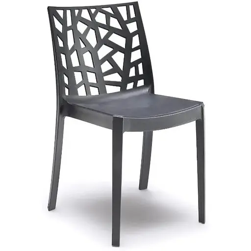 Стул садовый пластиковый Bica Matrix графит - фото 3