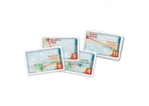 Настольная игра Days of Wonder Билет на поезд: Лондон (Ticket to Ride: London) (англ.) (DOW720061) - фото 4